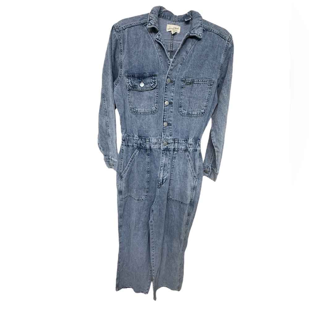 Universal Thread Blue Denim Jumpsuit WOMENS SIZE 4